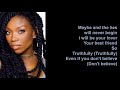 Truthfully by Brandy (Lyrics)