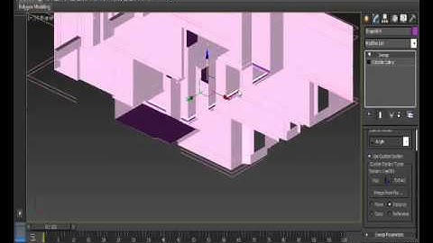 Tutorial Modeling Lighting and Rendering Interior Visualizations in 3ds Max (part 06)