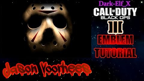 Black Ops 3 Emblem - Jason Voorhees ( Friday the 13th )