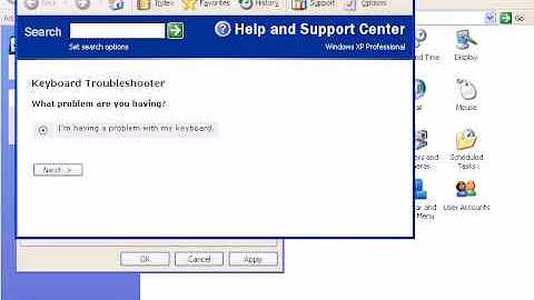How To Configure The Keyboard In Windows XP