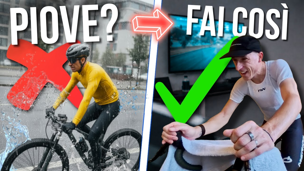 PIOVE? COSÌ SALVI IL TUO ALLENAMENTO  ✅