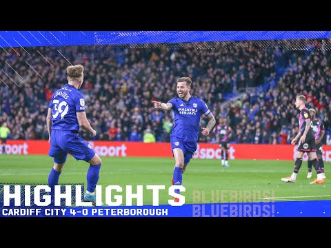 Cardiff Peterborough Goals And Highlights