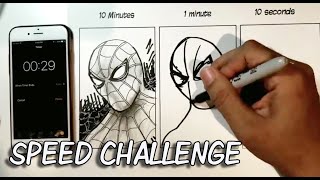 VIRAL SPIDERMAN 10 Min 1 Min 10 Sec SPEED CHALLENGE