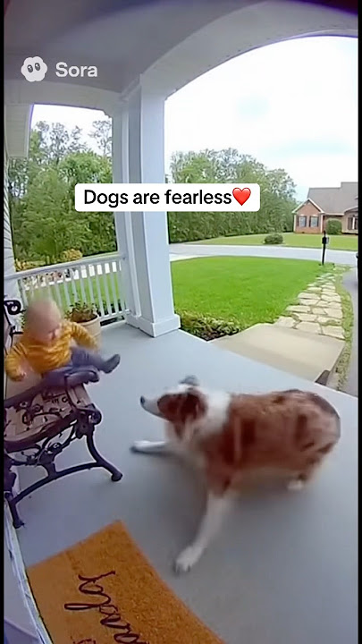 Dogs saving babies #shorts