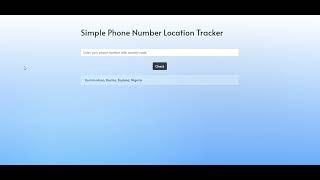 How to build Phone number location tracker with python? #software #hacking screenshot 2