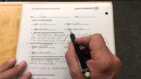 Math Mod 1 Lesson 9 Problem Set