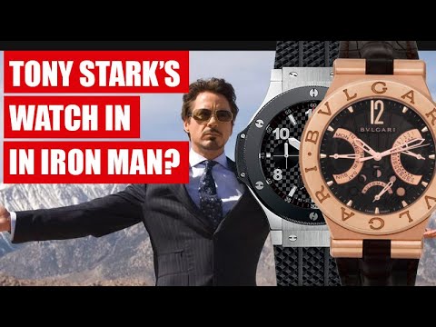 watch does Tony Stark wear in Iron Man 