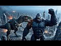 MECHA KING KONG vs MECHA T-REX ⚔️ Epic City Showdown | 4K Cinematic Monster Fight