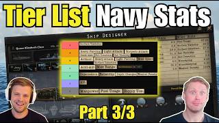 Tier List Navy Stats - Complete Guide | HOI4 Vodcast | Part 3/3