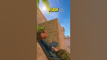STYLISH FLASH ON MIRAGE #shorts #cs2