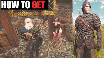 The Witcher 3 HOW TO GET THE NEW NETFLIX NILFGAARDIAN ARMOR ! (GERALT) PS5 60 FPS NEXT GEN UPGRADE