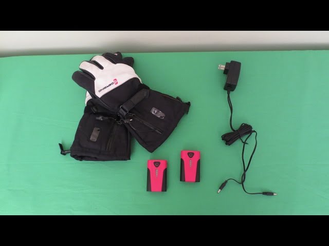 Gerbing Gyde S3 battery heated gloves review and demo