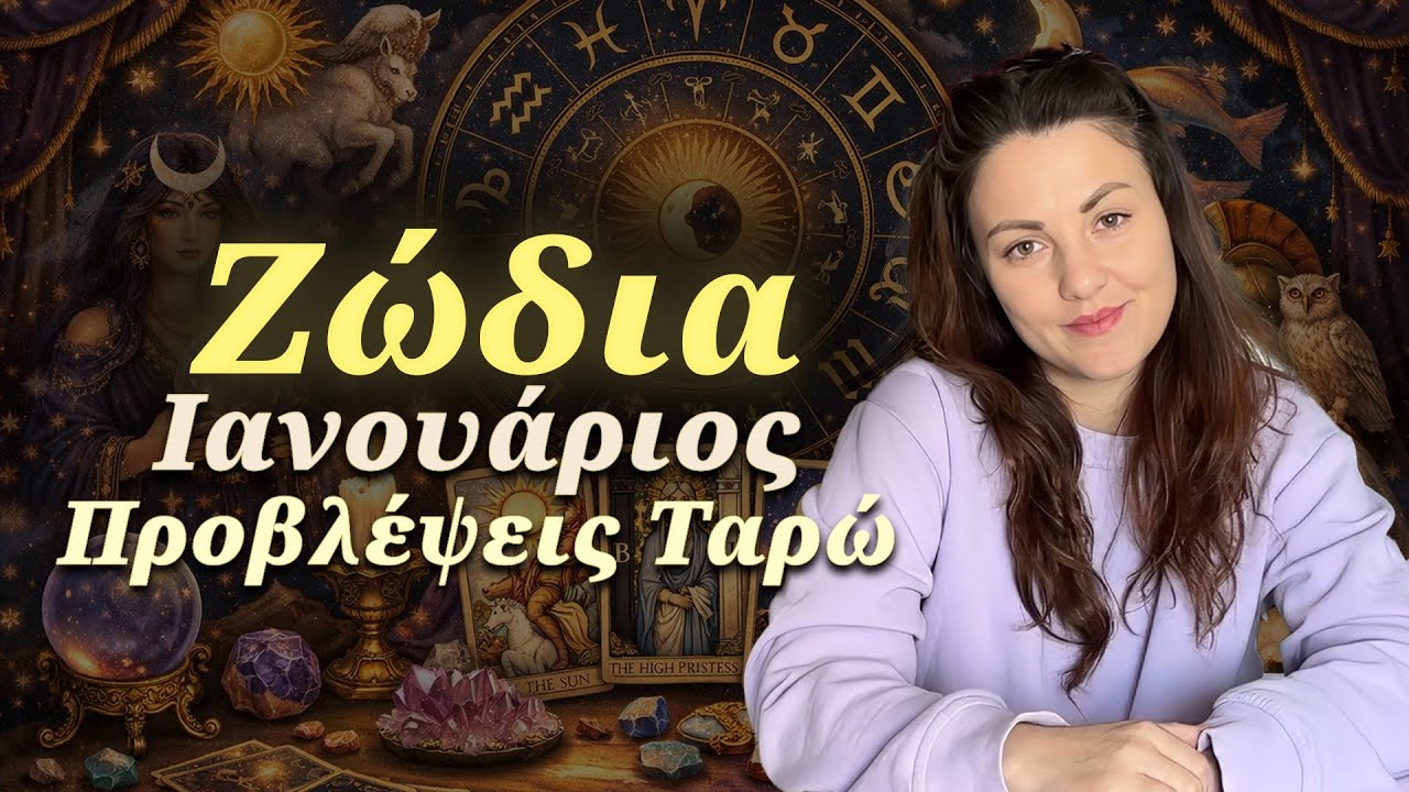 Ζώδια Ιανουάριος 2026 - Προβλέψεις Ταρώ για Όλα τα Ζώδια ⁨@Lorelei_Tarot⁩