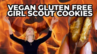 The EASIEST VEGAN GLUTEN FREE GIRL SCOUT COOKIE RECIPE | Karlie Kloss