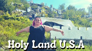 I went to Holy Land USA  an abandoned Christian theme park