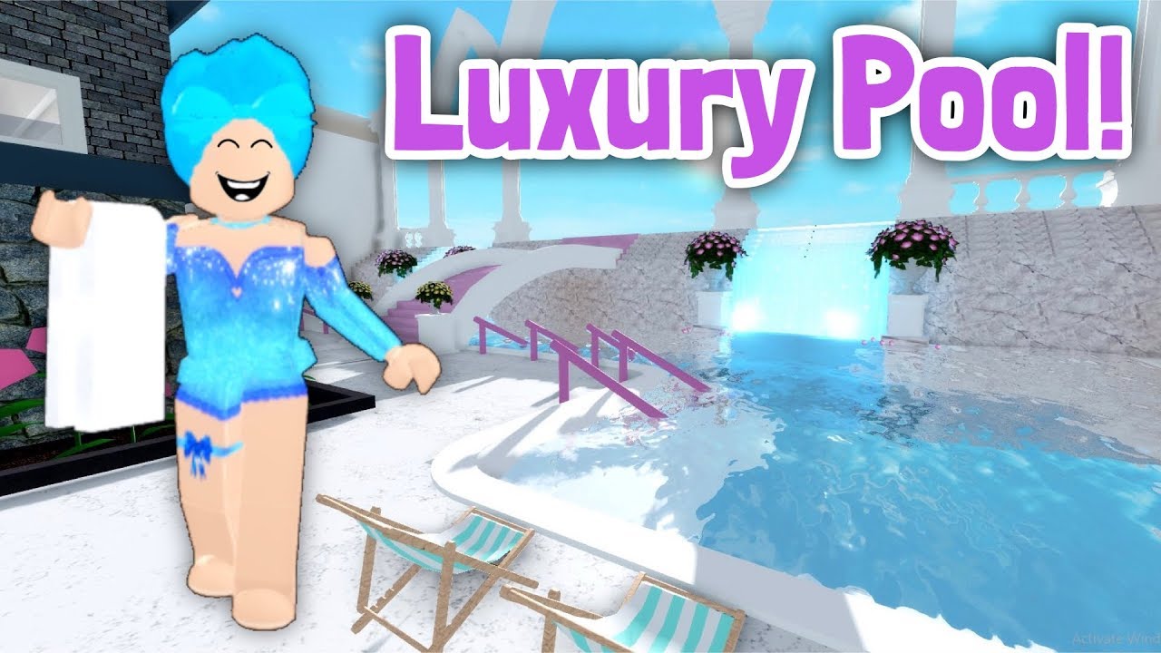New Luxury Pool In New High School Roblox Royale High Leaks Youtube - roblox royale high secret spa photostream