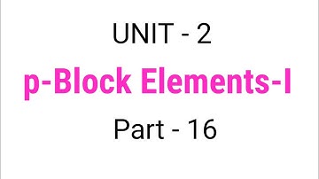 Diborane | Properties | p-Block Elements-I | TN 12th Chemistry | Unit 2 | in Tamil | Part - 16