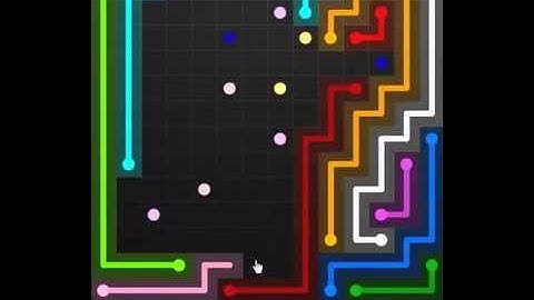 flow game facebook - jumbo pack level 136 Connect the dots