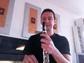Testing Vandoren M30D clarinet mouthpiece and V21 reeds