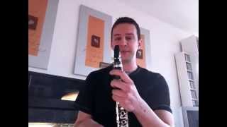 Testing Vandoren M30D clarinet mouthpiece and V21 reeds