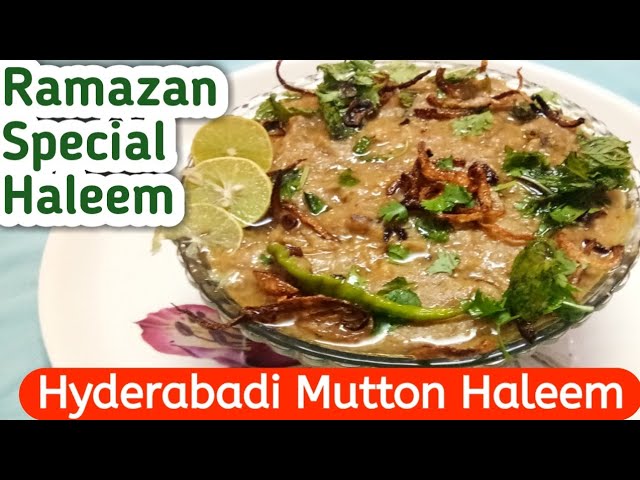 Hyderabadi Mutton Haleem / Ramadan Special Haleem / SD | Salwa