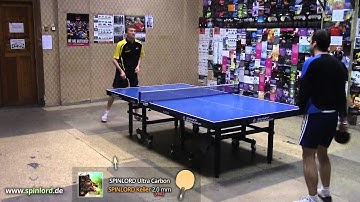 SPINLORD Keiler 2.0 mm FH smash against backspin, flat hitting new dangerous ultra fast medium pips