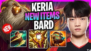 LEARN HOW TO PLAY BARD SUPPORT LIKE A PRO! 🔥NEW ITEMS🔥 | T1 Keria Plays Bard Support vs Ashe!