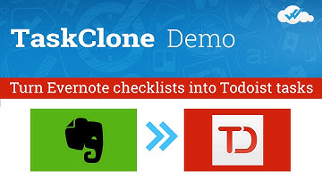 Integrate Evernote Todos with Todoist Tasks