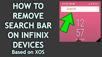 How to Remove Search Bar from Homescreen on Infinix Devices - InfinixTips - URDU/HINDI