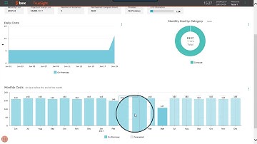TrueSight Cloud Cost Control View of Cloud Resources and Cost by Business Services