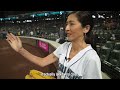 Mina Kimes Mic'd Up for First Pitch