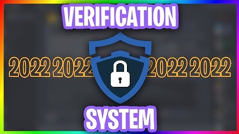 How to Setup a Verification System on Discord (Easy 2022 | Secure Server)