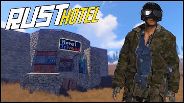 Staying At The Trivago Rust Hotel (Rust Solo Survival)