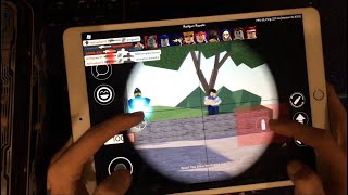 Roblox Arsenal Mobile Handcam Gameplay! screenshot 3