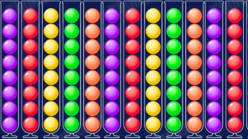 Ball Sort color Puzzle Game || Level 691-700 #ballsortpuzzle #ballgames #ballsort
