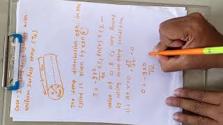 heat conduction through a solid cylinder with internal heat generation - lecture 20