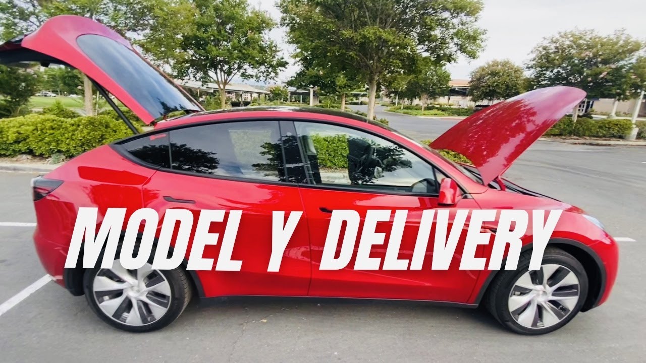 2021 TESLA MODEL Y DELIVERY HOW I GOT MINE IN A WEEK!! YouTube