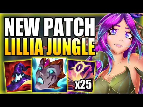 Why This CHALLENGER Has A 63% Win Rate On LILLIA JUNGLE! 🦌 (How To PLAY &  BUILD Lillia Jungle) 