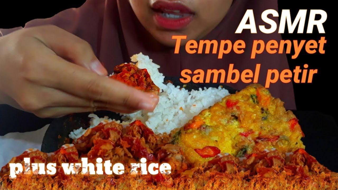 Asmr Tempe Penyet Sambal Petir White Rice Asmr Indonesia Youtube 42624 Hot Sex Picture photo photo