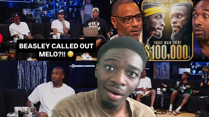 BEASLEY CALLED OUT MELO?!! | Gil's Arena Reacts To Lance & Beasley's VIRAL 1-on-1 | REACTION