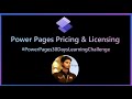 Microsoft power pages pricing  licensing