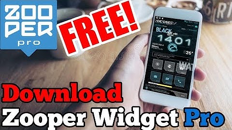 Zooper Widget Pro APK- For Free | 2.60 Latest | No root/Lucky Patcher