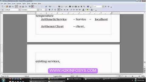 Web services | Java |