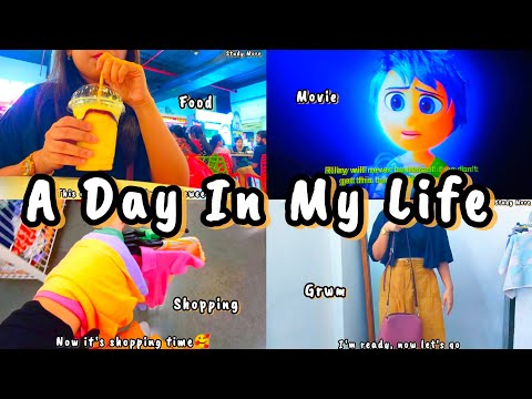 A Day In My Life 🌷| Movie Shopping 🛍️| Aesthetic Vlog✨