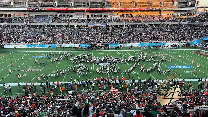 Famu Marching 100 Halftime 2025 Florida Classic