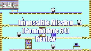 Impossible Mission (Commodore 64) Review