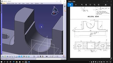 Coupled Base Design in Catia software