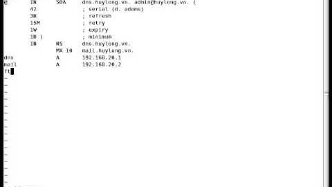 Cài đặt & Cấu hình DNS trên Linux