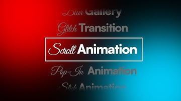 Scroll Animation  Easy After effects Tutorial
