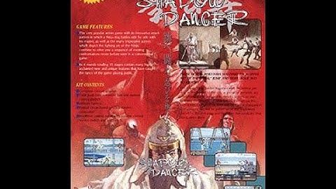 Shadow Dancer (Arcade Model SEGA System 18) Mission 1